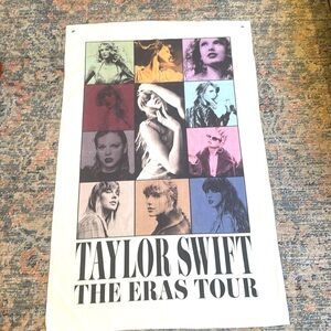 Brand new 4 ft x 2.5 Taylor Swift Eras Tour Tapestry for wall